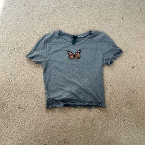 Butterfly Crop Top